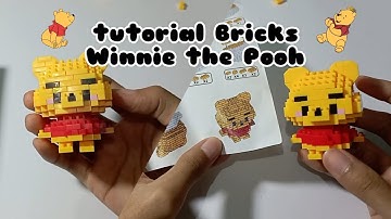 tutorial Bricks Winnie the Pooh 🍯 | No.1308-19 | building blocks | mini lego