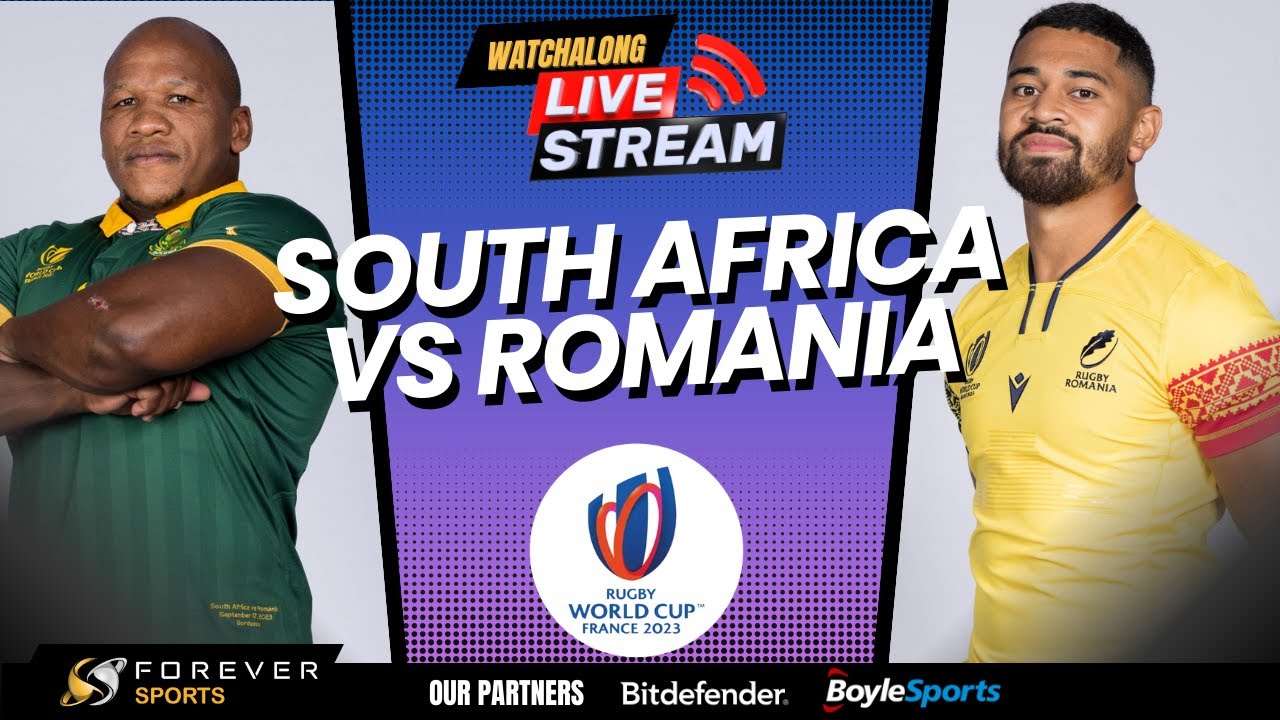 SOUTH AFRICA VS ROMANIA LIVE! World Cup Watchalong
