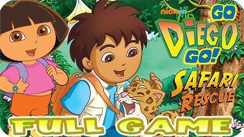 Go, Diego, Go! Safari Rescue FULL GAME Longplay (Wii, PS2)