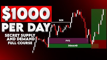 How to find supply and demand zones in trading? | secret supply and demand full course