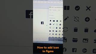 how to add icon to figma page name | how to create an icon in figma#technosunita  #figma  #icon
