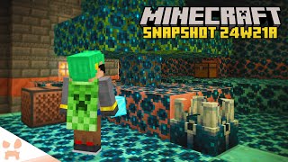 Deep Dark Chamber Change, Better Portals, & More! | Minecraft 1.21 Snapshot 24w21a