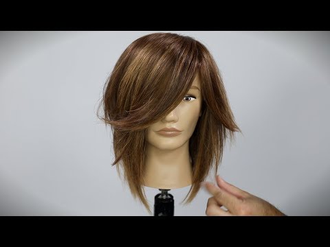 Shaggy Long Bob Haircut Tutorial Youtube