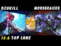Dzukill - Yone vs Mordekaiser TOP Patch 13.6 - Yone Gameplay