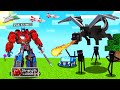 Gua Tamatin Minecraft Survival Tapi Dengan Berubah Jadi Robot Transformers