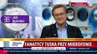 Szok Zapnijcie Pasy Fanatycy Tuska Przy Mikrofonie