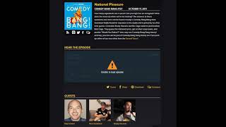 Comedy Bang Bang - National Pleasure - Episode 127 - 10/17/11