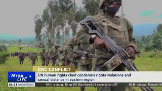 UN condemns rights violations and sexual violence in eastern DR Congo