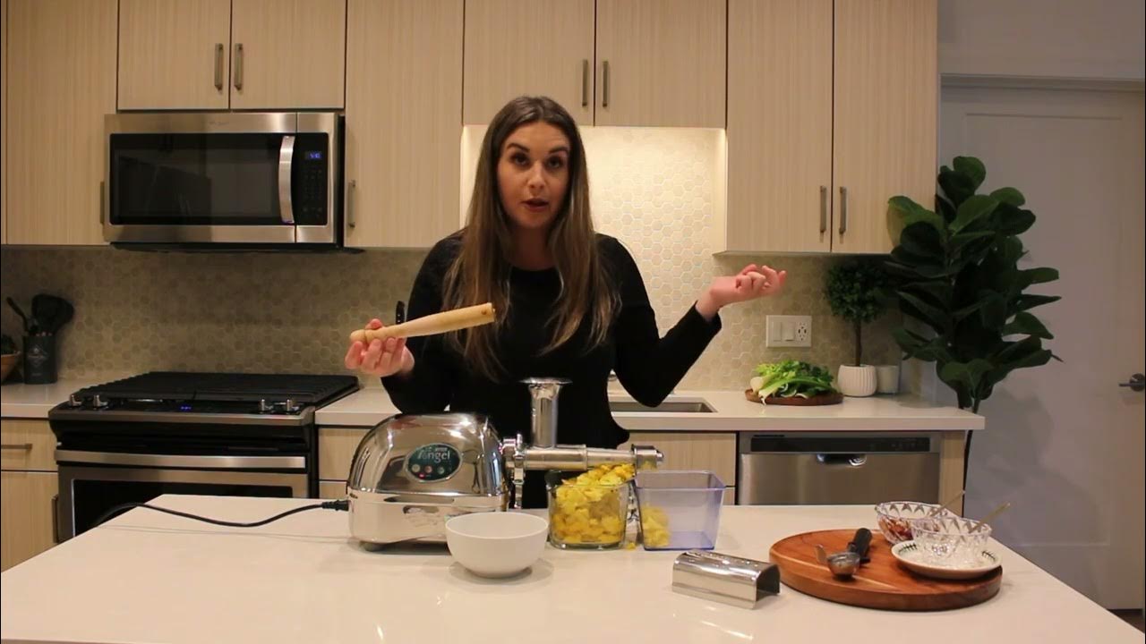 Mango Sorbet with Angel Juicer YouTube