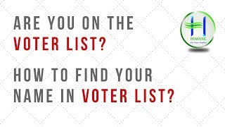 How to Find Your Name in Electoral Roll or Voter list