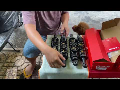 Phuộc RCB 2021 (SUSPENSION VER) cho WAVE / DREAM - FB: Vỹ Quận 5 Shop - 076.753.0318