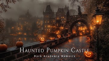 Smog Nights by the Haunted Pumpkin Castle | Dark Academia Music for Deep Focus and Cozy Fall Moments