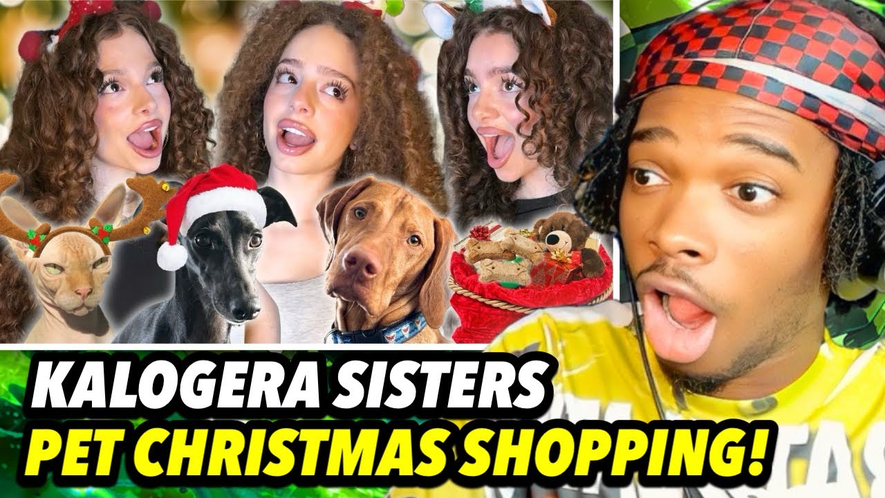 СЕСТРЫ КАЛОГЕРАС ПРИВОДЯТ СВОИХ ПИТОМЦЕВ НА РОЖДЕСТВЕНСКИЕ ПОКУПКИ!