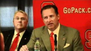 Details Press Conference with New Basketball Coach Mark Gottfried Update