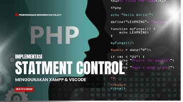 IMPLEMENTASI STRUKTUR KONTROL PHP - (07352311059) - Tugas PBO Kelas 4IF3