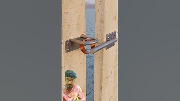 Automatic Swing Gate LatchIdea#shorts#youtubeshortsDesign#viral