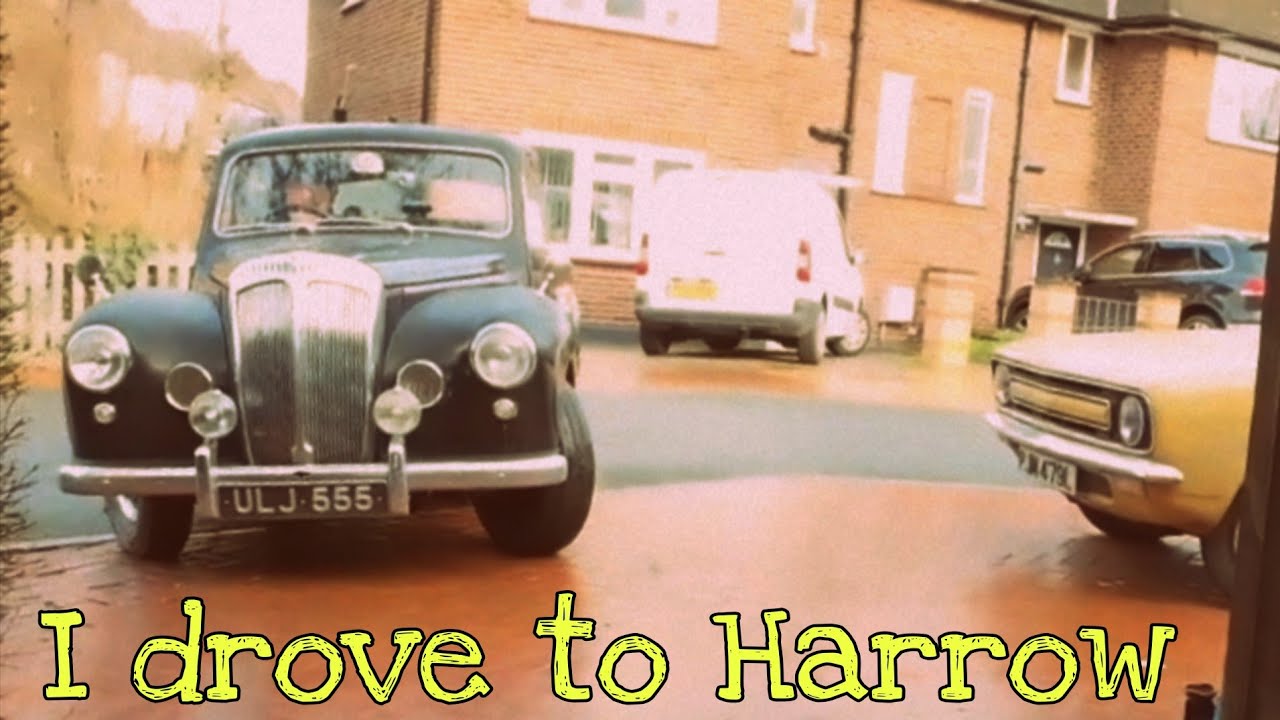 Morris Marina motorway drive to London to fix a Daimler Conquest  