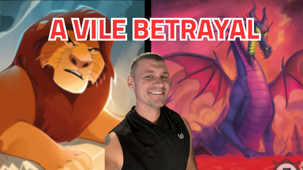 Victory Through BETRAYAL | Disney Lorcana, Mufasa Betrayed Leader, Ruby Amber, Combo Deck