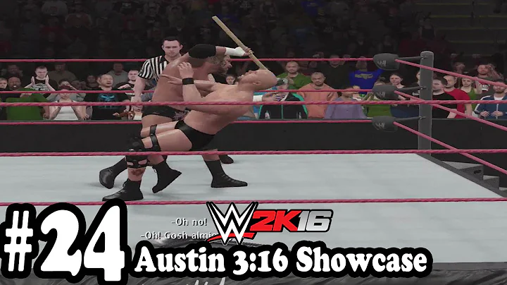 WWE 2K16 - 2K Showcase Austin 3:16 -  Gameplay Walkthrough Part 24  - Austin vs Triple H [  HD ]
