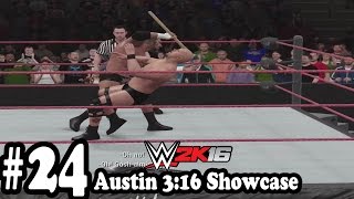 Wwe 2k16  2k Showcase Austin 316   Gameplay Walkthrough Part 24   Austin Vs Triple H   Hd 