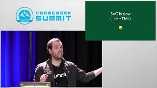 Framework Summit 2018- Chris Fritz: Visualizations using SVG, Canvas, and WebGL in Vue