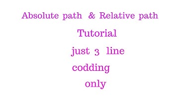 24 relative path tutorial using php absolute url