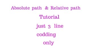24 relative path tutorial using php absolute url