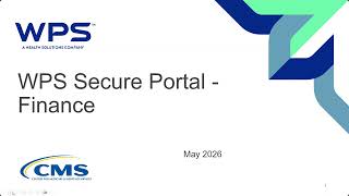 WPS Secure Portal - Finance