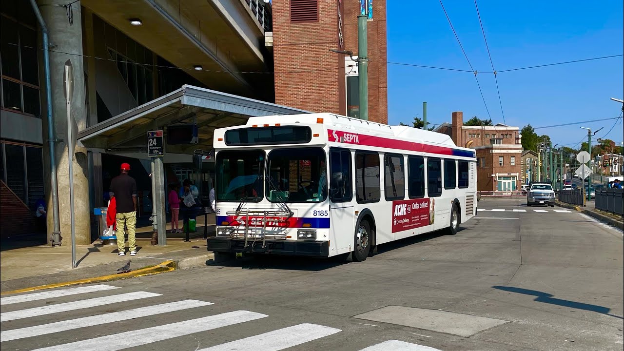 Bus action at Frankford TC with @CSX8817_Produtions (4K)