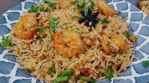 Quick Easy Prawns Pulao Recipe | Jhinga pulao Easy and Quick | How to make prawns Pulao In Hindi