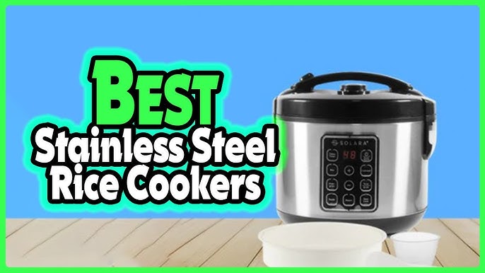 Top 5 Best Electric Rice Cookers With Stainless Steel Inner Pot