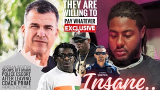 Jordan Seaton Shows Off Miami Insane Police On Visit After Leaving Coach Prime Here