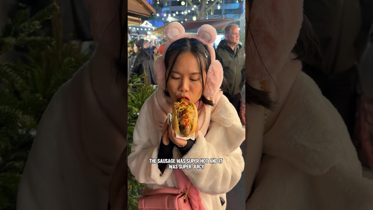 Everything I ate at the Christmas market in London ?