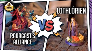 Мультшоу Lothlrien Radagasts Alliance vs Easterlings Battlereport Middle earth