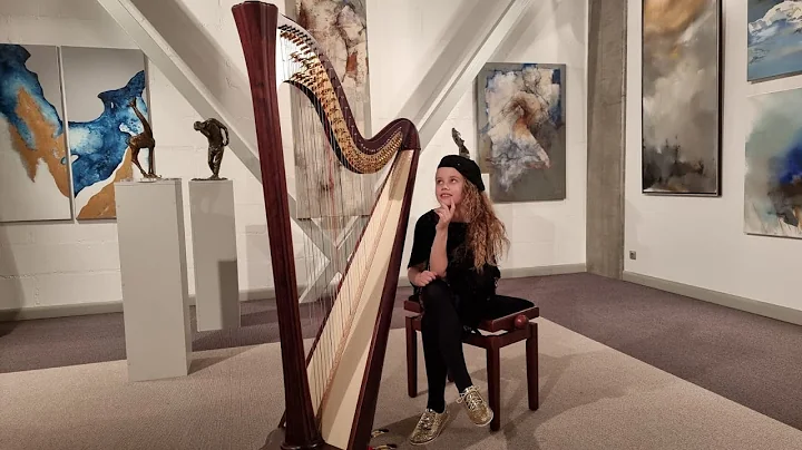 Zarina Zaradna - Harp, Valse in E-Flat Major - M.A...