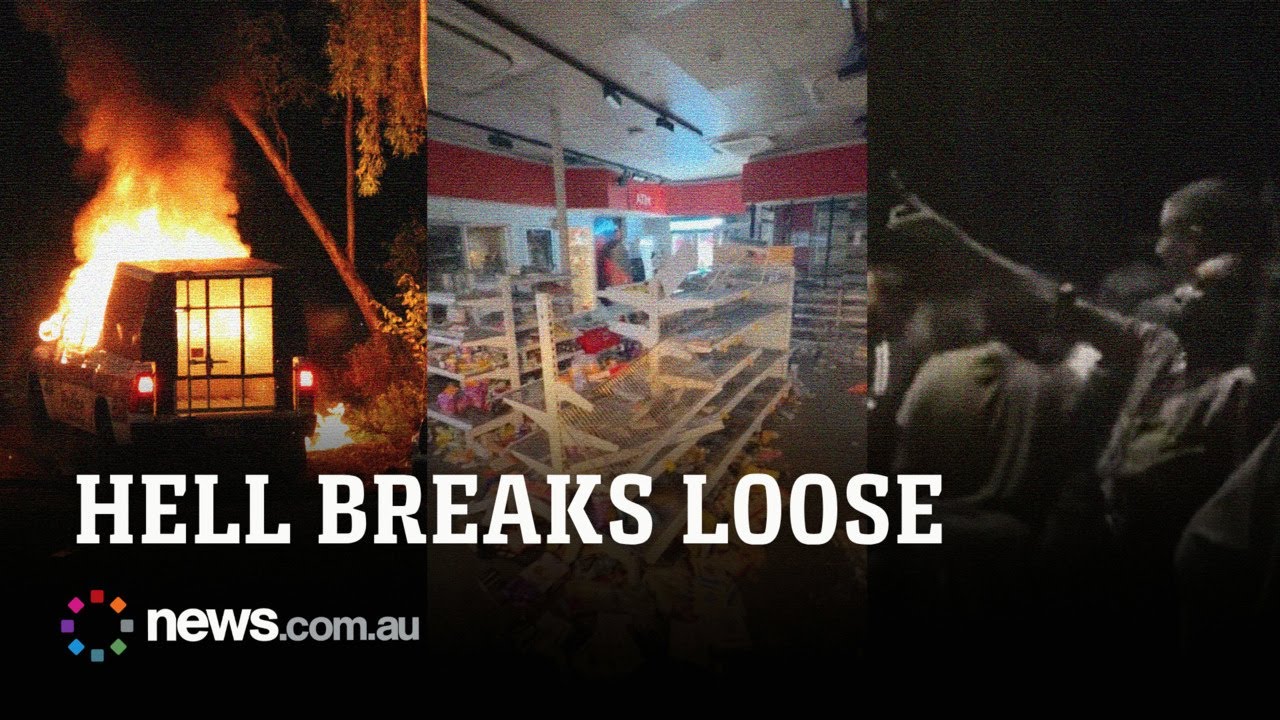 Alice Springs Riot Why Alice Springs riots broke out - YouTube