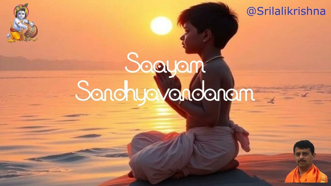 ಸಾಯಂ ಸಂಧ್ಯಾವಂದನಂ - Sayam Sandhyavandanam