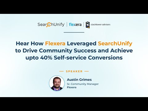 Unlocking Success: Flexera's Journey to Boost Self-Service Conversions by 40% Social Video