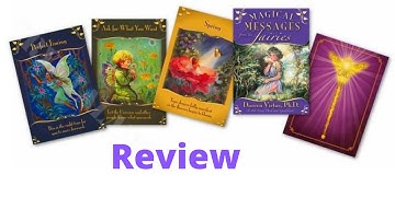 Magical messages from the fairies oracle cards review - by Doreen Virtue