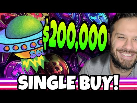 Whales Are Jumping Back Into Meme Coins! Solaxy Whale Just Bought Up $200,000!
