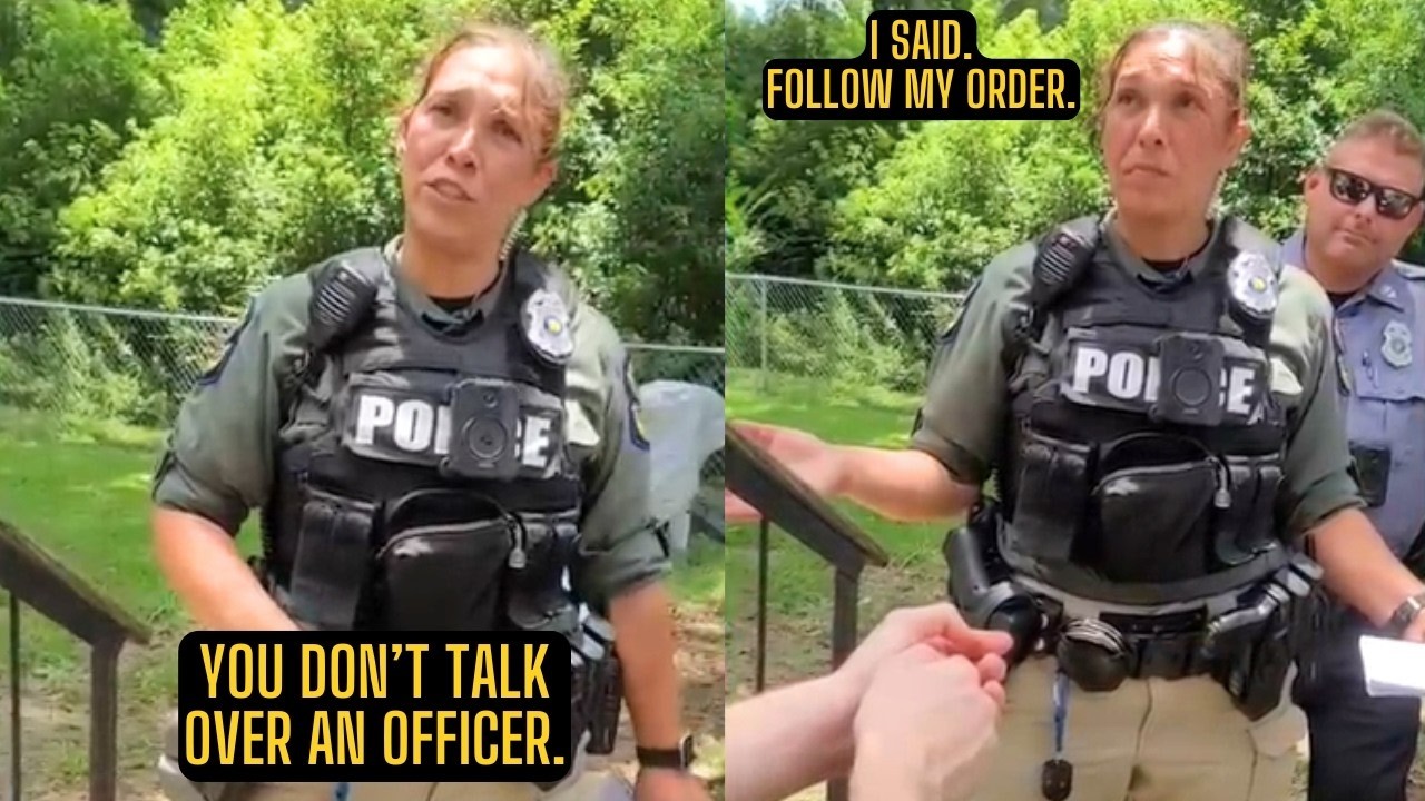 Homeowner Refuses Entry Without a Warrant — Cop Loses His Temper - YouTube