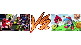 Mars Vs Fera Animation FNF Birds And Botany(Vs Glitched Legends) (FNF BATTLE)