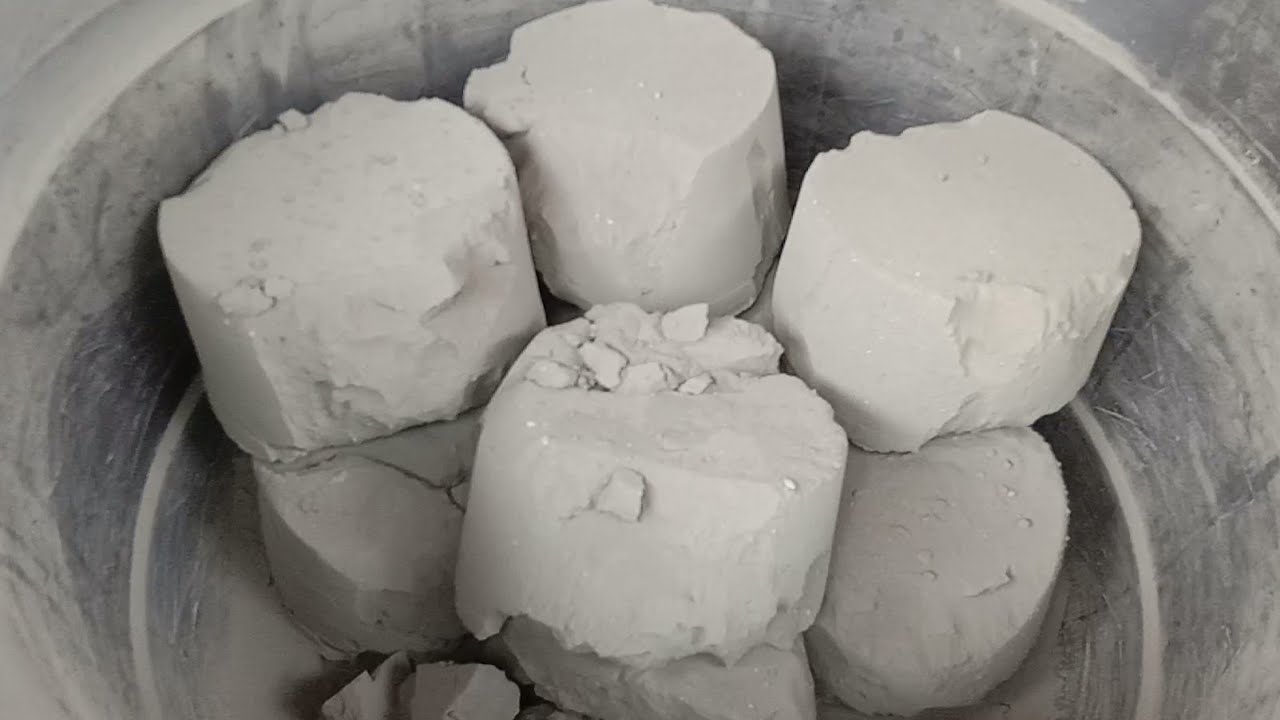 Pure cement round blocks soft dusty silky 😷🌪️ Crumbling 😍|Satisfying video|Asmr puppys