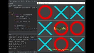 Juego 3 en raya (Pygame) screenshot 4