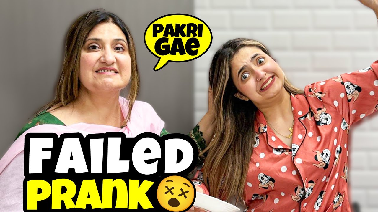 Plates tor di 😢 Failed Prank on mama 😂