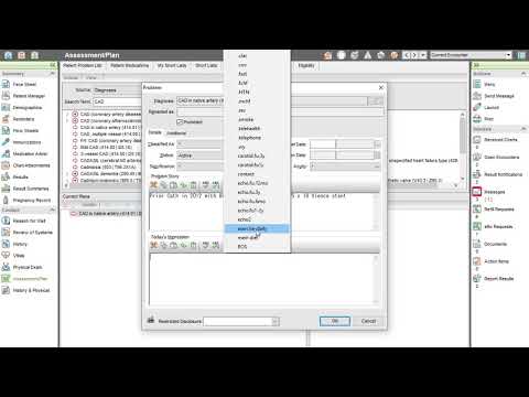 How to complete outpatient assessment and plan using Allscripts Professional EHR