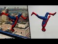 Stunts From Spiderman PS4 In real Life (Parkour, Marvel)