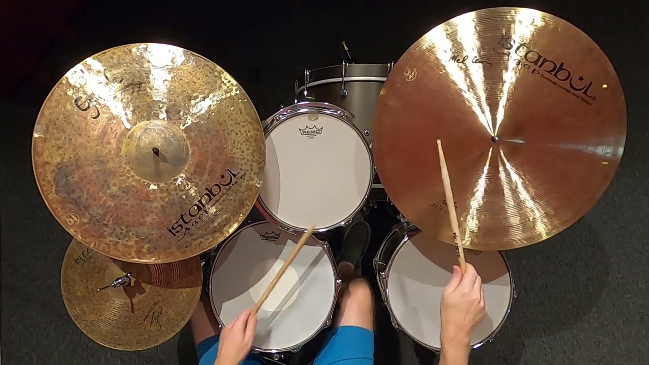 Istanbul Agop Mel Lewis Sizzle Ride Cymbal 21" 2081 grams ML21 YouTube