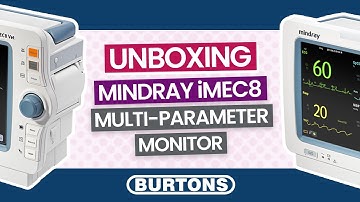 Mindray iMec8 Multi-Parameter Monitor Unboxing and Accessories run through from Burtons