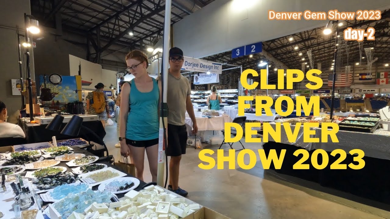 Denver gem show 2023 denver mineral fossil gem jewelry show 2023